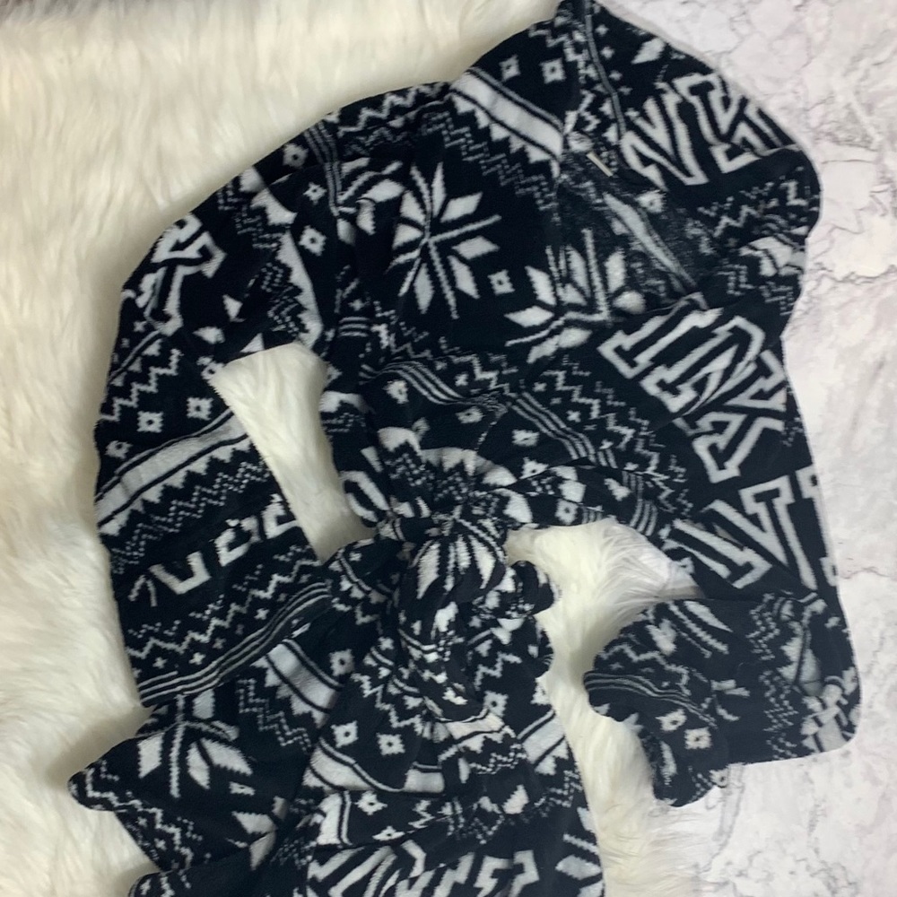 PINK Snowflake Y2K Robe Small - Picture 3 of 5